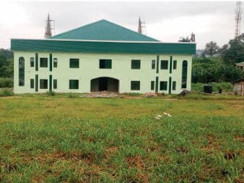 Construction of Mosque at Fountain University